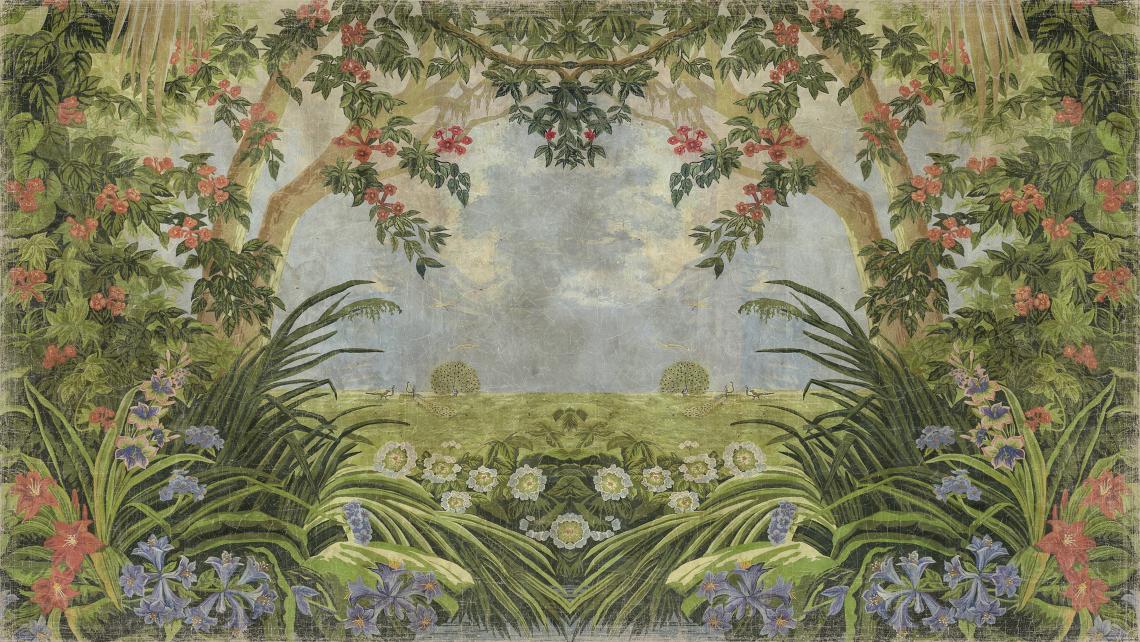 Amalfi Garden Wallpaper